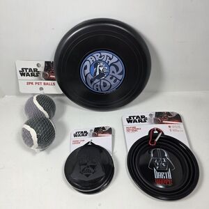 Star Wars Darth Vader Pet Toy Collection - Black and Blue